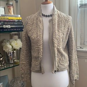 Embroidered Bomber Jacket